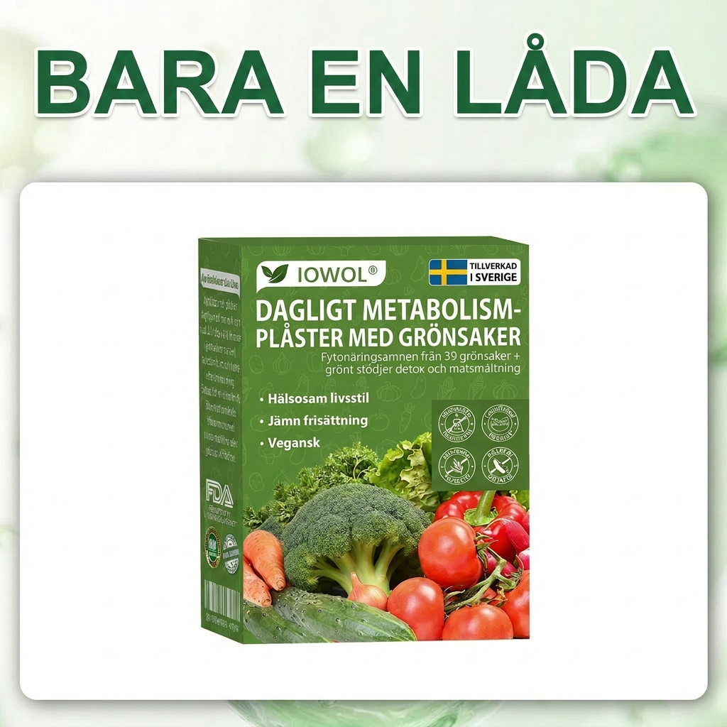 🥦𝐎𝐟𝐟𝐢𝐜𝐢𝐞𝐥𝐥 𝐁𝐮𝐭𝐢𝐤 | 𝐈𝐎𝐖𝐎𝐋® 𝐕𝐞𝐠𝐞𝐭𝐚𝐛𝐢𝐥𝐢𝐬𝐤𝐭 𝐌𝐞𝐭𝐚𝐛𝐨𝐥𝐢𝐬𝐦𝐩𝐥𝐚̊𝐬𝐭𝐞𝐫 𝐦𝐞𝐝 𝟑𝟗 𝐠𝐫𝐨̈𝐧𝐬𝐚𝐤𝐞𝐫 𝐟𝐨̈𝐫 𝐝𝐞𝐭𝐨𝐱, 𝐟𝐨𝐫𝐝𝐨𝐧𝐢𝐧𝐠 𝐨𝐜𝐡 𝐝𝐚𝐠𝐥𝐢𝐠 𝐞𝐧𝐞𝐫𝐠𝐢.